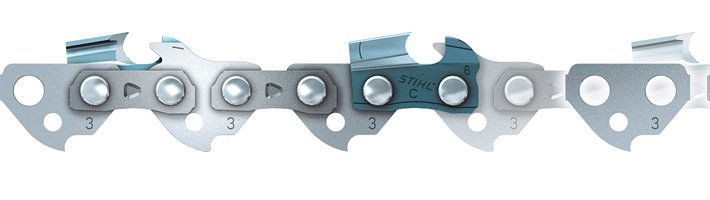 EAN 0795711888831 - Stihl Picco Super 3 (PS3) cadena de sierras de repuesto Dentado completo de cincel 76,2 / 8 mm (3 / 8") imagen 1