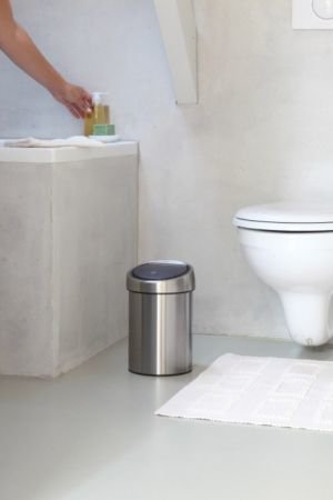 EAN 8710755363986 - Brabantia TOUCH BIN 3 L Alrededor Acero imagen 7