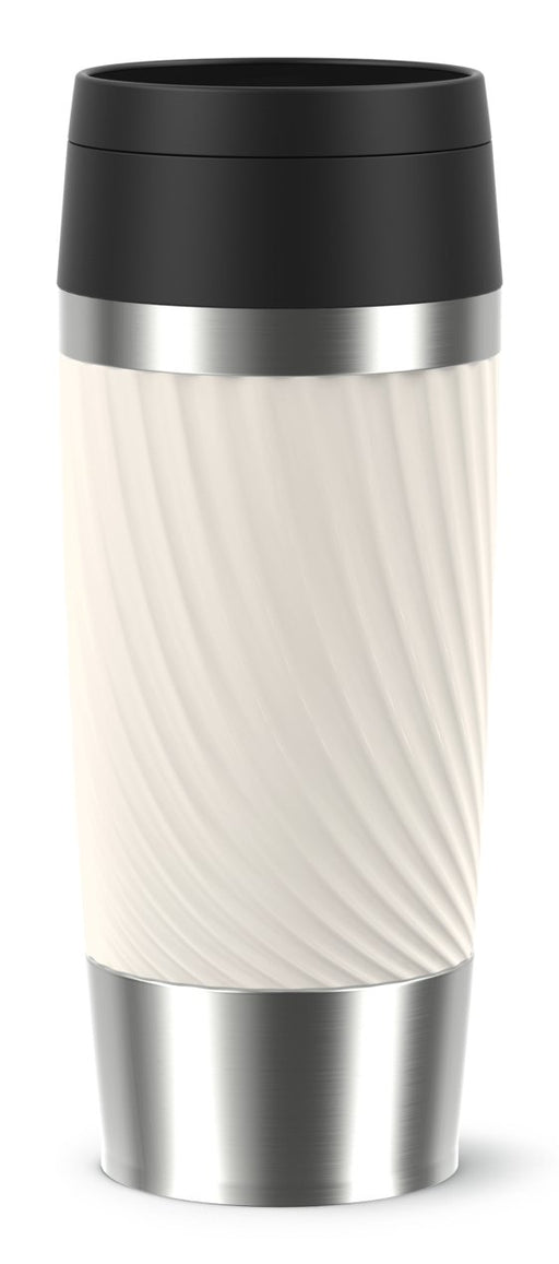 EAN 4009049547060 - EMSA Travel Mug Classic N2025400 taza de viaje 360 ml Acero inoxidable, Blanco Acero inoxidable imagen 1