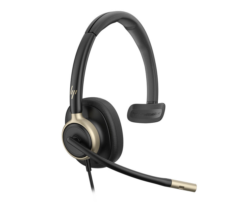 EAN 0199764365613 - HP Poly Mission 815 Monaural USB Wired Headset (Bulk) Negro imagen 2