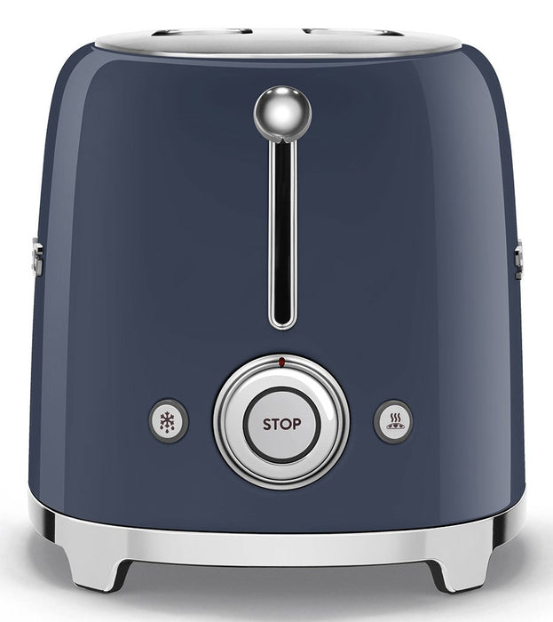 EAN 8017709347819 - Smeg TSF01NBEU tostadora 6 2 rebanada(s) 950 W Azul, Cromo imagen 4