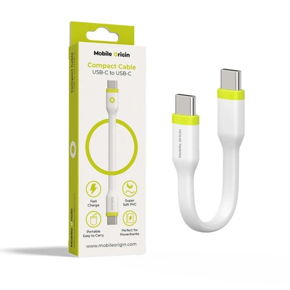 EAN 8594215994022 - Mobile Origin COMC-USBC-WHT cable USB USB 2.0 0,1 m 0,48 Gbit/s Blanco imagen 2