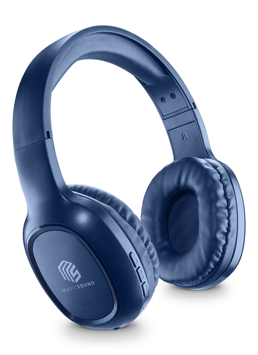 EAN 8018080412059 - Music Sound 8018080412059 Auriculares Inalámbrico Diadema Llamadas/Música Bluetooth Azul imagen 1