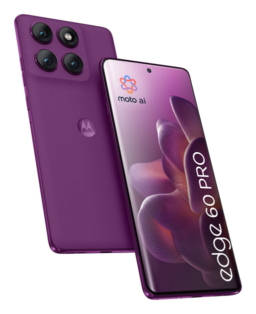 EAN 0840023288913 - Motorola edge 60 pro 16,9 cm (6.67") SIM doble Android 15 5G USB Tipo C 12 GB 512 GB 6000 mAh Púrpura imagen 1