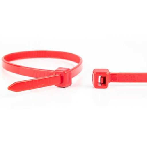 EAN 8717278572161 - WKK 11032271 presilla Brida reutilizable Plástico Rojo 100 pieza(s) imagen 1