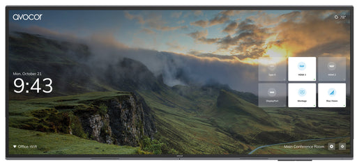 EAN 0858323007714 - Avocor AVL-1050-T 5K touch pizarra blanca interactiva 2,67 m (105") 5120 x 2160 Pixeles Acero pulido imagen 1
