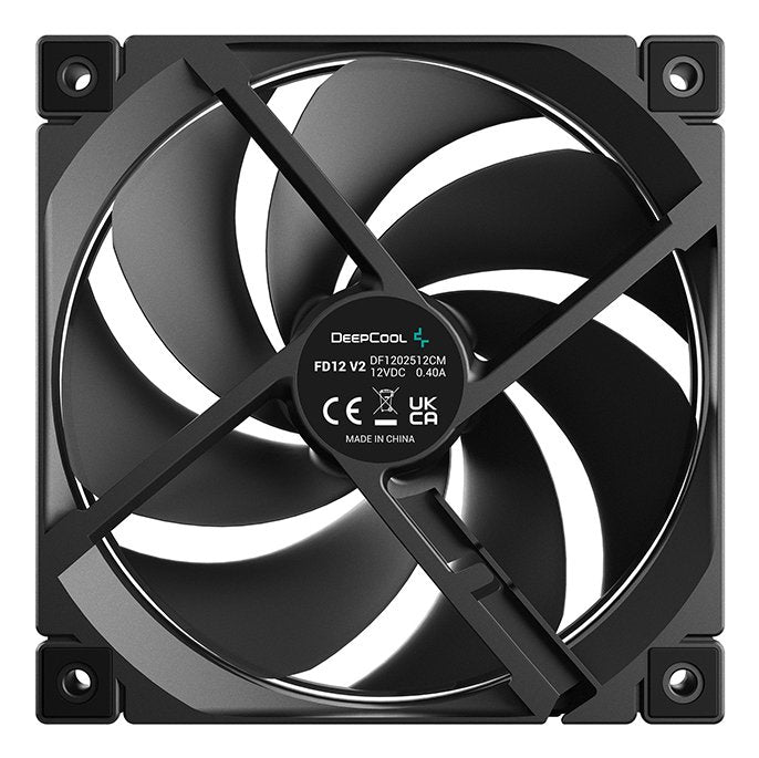 EAN 6933412785392 - DeepCool FD12 V2 Carcasa del ordenador Ventilador 12 cm Negro 4 pieza(s) imagen 4
