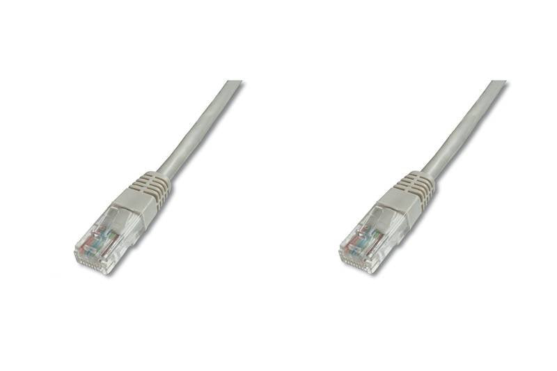EAN 4016032214212 - Digitus Cat6 UTP 1m cable de red Gris U/UTP (UTP) imagen 1