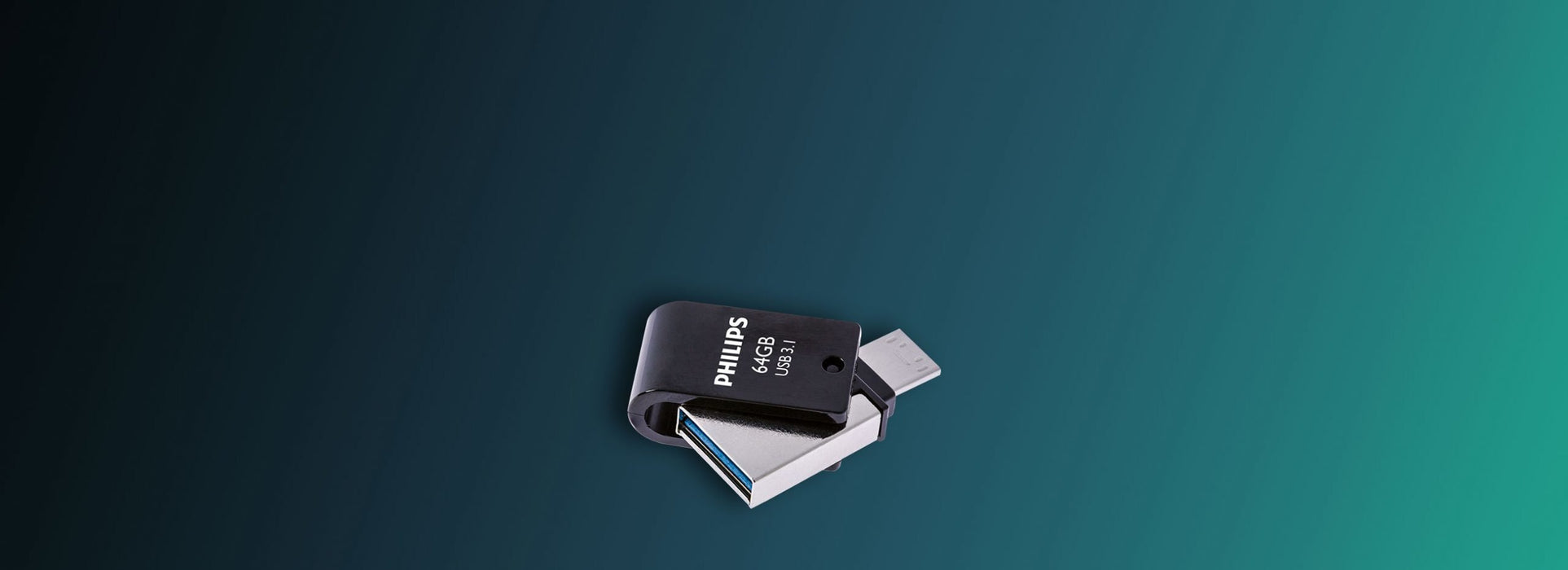 EAN 8720039510739 - Philips FM64DC152B/00 unidad flash USB 64 GB USB Tipo C 3.2 Gen 1 (3.1 Gen 1) Negro imagen 1