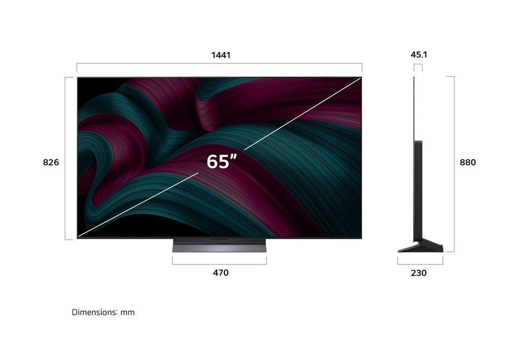 EAN 8806096360675 - LG OLED65C58LA.AEU Televisor 165,1 cm (65") 4K Ultra HD Smart TV Wifi Negro imagen 4