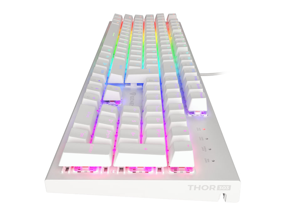 EAN 5901969432565 - GENESIS Thor 303 teclado Juego USB QWERTY Internacional de EE.UU. Blanco imagen 5