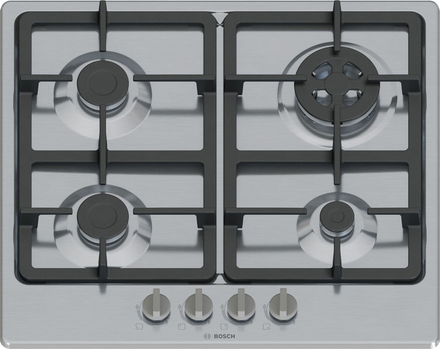 EAN 4242005484614 - Bosch Serie 4 PGH6B5K90 hobs Acero inoxidable Integrado 60 cm Encimera de gas 4 zona(s) imagen 2