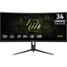 EAN 4711377392426 - MSI MAG 342CQRF E20 pantalla para PC 86,4 cm (34") 3440 x 1440 Pixeles UltraWide Quad HD LCD Negro imagen 1