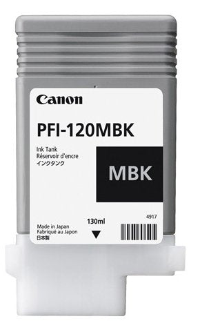 EAN 0013803302943 - Canon PFI-120MBK cartucho de tinta 1 pieza(s) Original Negro mate imagen 1