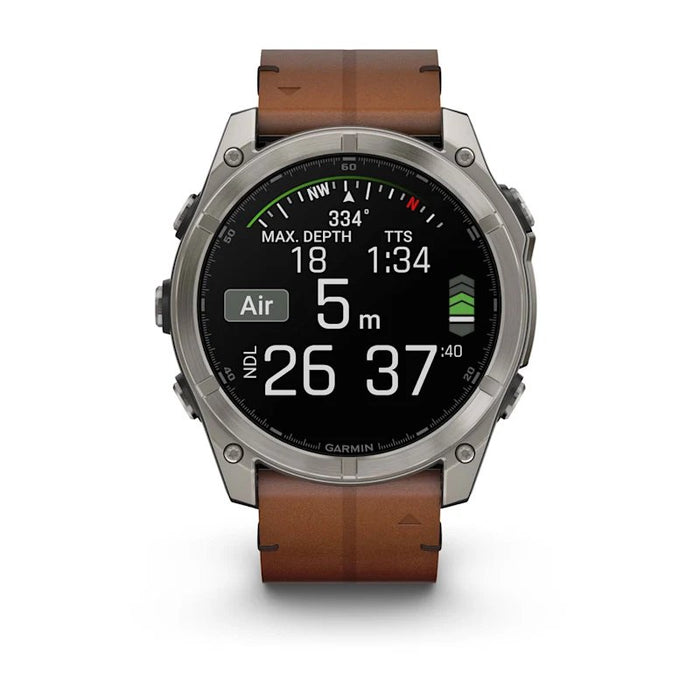 EAN 753759338220 - Garmin Fenix 8 3,56 cm (1.4") AMOLED 51 mm Digital 454 x 454 Pixeles Pantalla táctil Titanio Wifi GPS (sat imagen 6