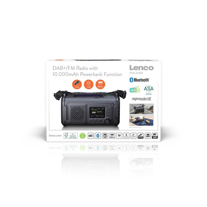 EAN 8711902104087 - Lenco PDR-055BK radio Portátil Negro imagen 16