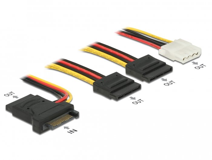 EAN 4043619601714 - DeLOCK 60171 cable de alimentación interna 0,2 m imagen 1