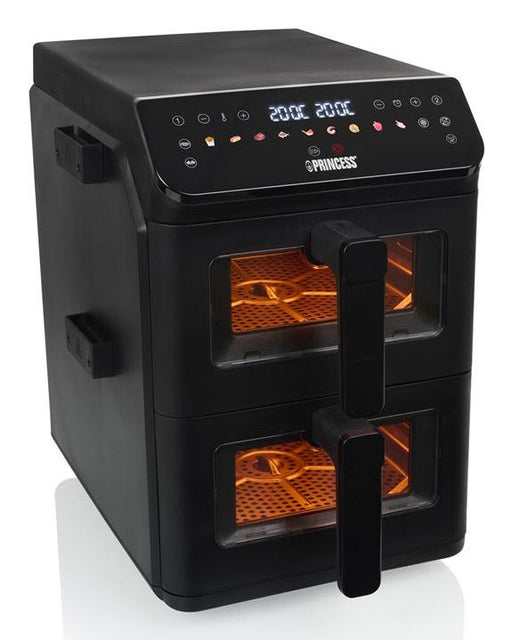 EAN 8711658523262 - Princess 182490 Doble 11,2 L Independiente 3000 W Freidora de aire caliente Negro imagen 1