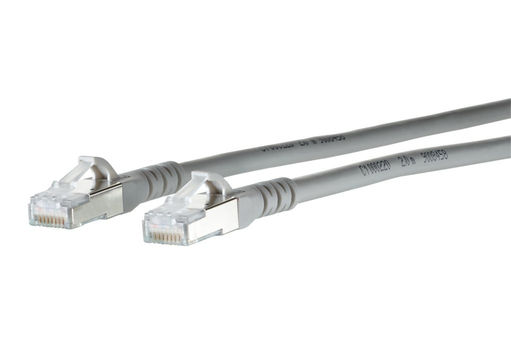 EAN 4250184181033 - METZ CONNECT 1308450333-E cable de red Gris 0,3 m Cat6a S/FTP (S-STP) Alrededor imagen 1