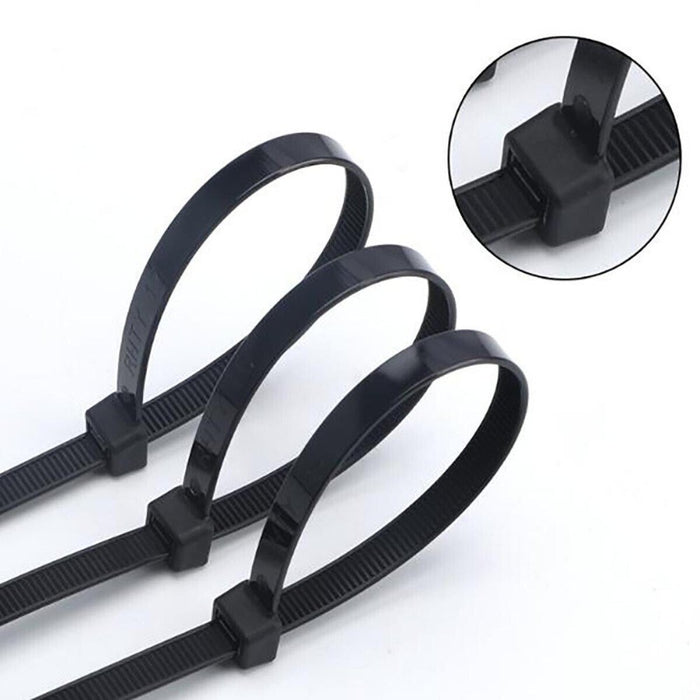EAN 8057685306394 - Techly 142 x 3.5mm presilla Nylon Negro 100 pieza(s) imagen 4