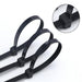EAN 8057685306394 - Techly 142 x 3.5mm presilla Nylon Negro 100 pieza(s) imagen 4