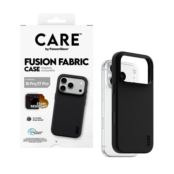 EAN 5715685044618 - PanzerGlass CARE™ by ® Fusion Fabric Case Black w. MagSafe iPhone 18 Pro | 17 Pro funda para teléfono móv imagen 5