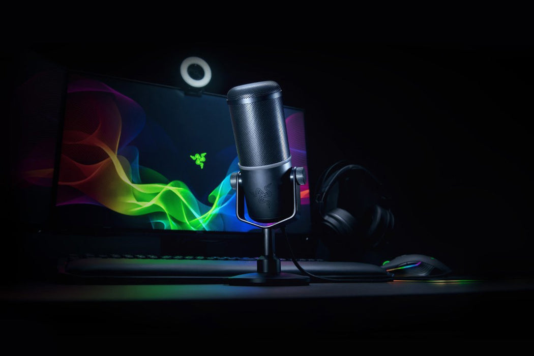 EAN 8886419377559 - Razer Seiren Elite Negro Micrófono de superficie para mesa imagen 8