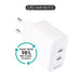 EAN 5715063055380 - eSTUFF ES637035-BULK cargador de dispositivo móvil Smartphone Blanco Corriente alterna Carga rápida Inter imagen 1