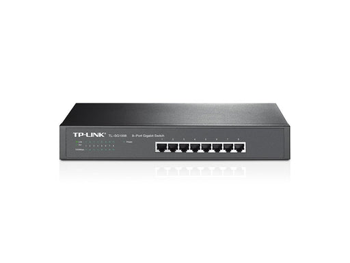 EAN 6935364020019 - TP-Link TL-SG1008 No administrado Gigabit Ethernet (10/100/1000) 1U Negro imagen 1