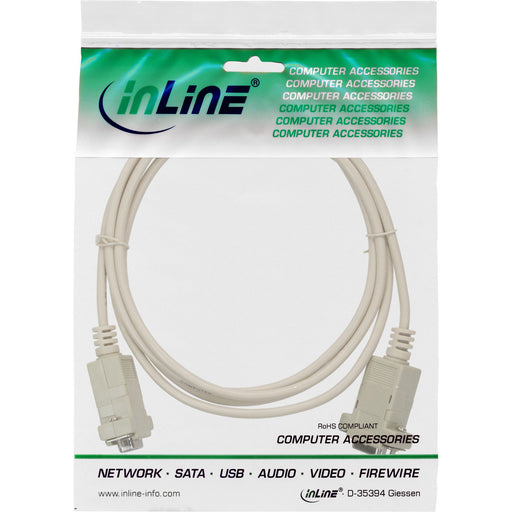 EAN 4043718091560 - InLine 12222X cable de serie Beige 2 m imagen 2