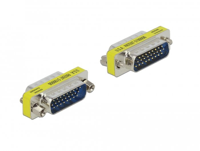 EAN 4043619651122 - DeLOCK 65112 cambiador de género para cable D-Sub 26pin Plata imagen 1