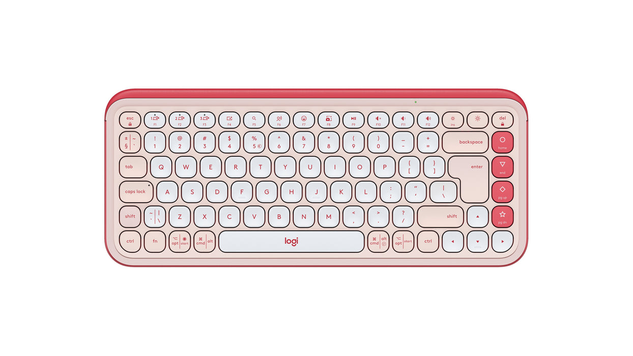 EAN 5099206127548 - Logitech 920-013073 teclado Universal Bluetooth QWERTY Internacional de EE.UU. Rosa imagen 1