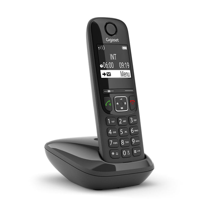 EAN 4250366854557 - Gigaset AS690 Teléfono DECT/analógico Negro imagen 1