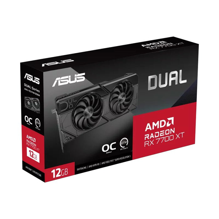 EAN 4711387430323 - ASUS Dual -RX7700XT-O12G AMD Radeon RX 7700 XT 12 GB GDDR6 imagen 12