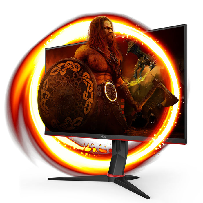 EAN 4038986180214 - AOC Q27G2S/EU pantalla para PC 68,6 cm (27") 2560 x 1440 Pixeles Quad HD LED Negro, Rojo imagen 2