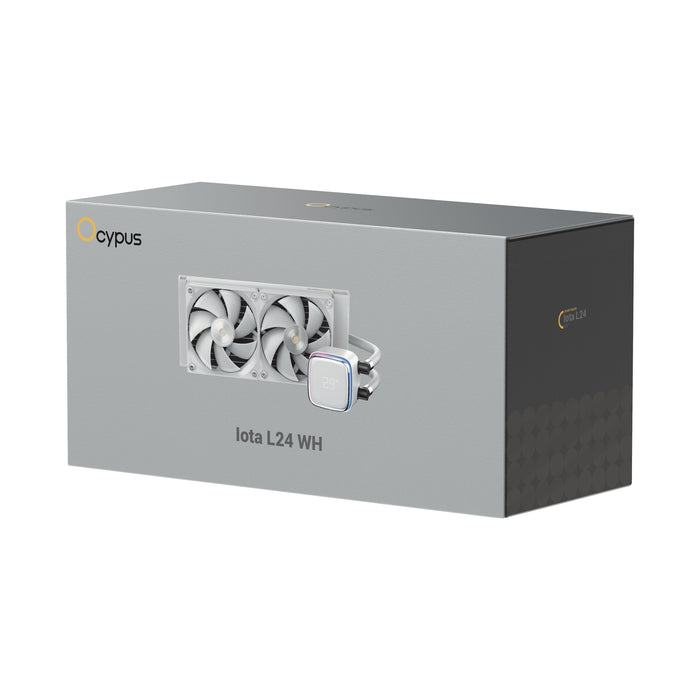 EAN 6977414880150 - Ocypus Iota L24 Procesador Sistema de refrigeración líquida todo en uno 12 cm Blanco 1 pieza(s) imagen 6