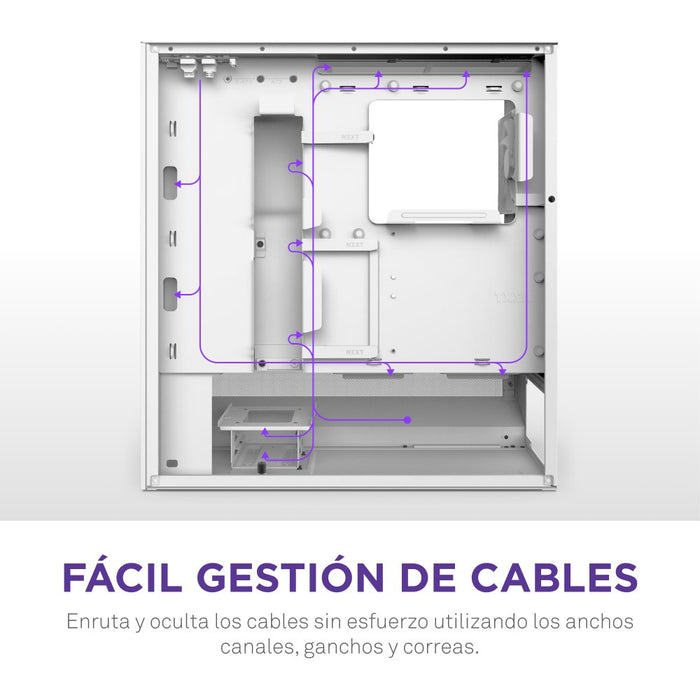 EAN 5056547205861 - NZXT H5 Flow RGB Midi Tower Blanco imagen 15