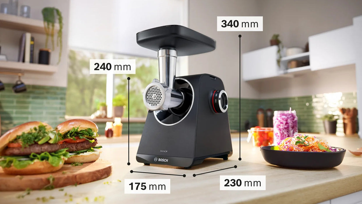 EAN 4242005455928 - Bosch Serie 4 MFWS450B picadora 500 W Negro imagen 4
