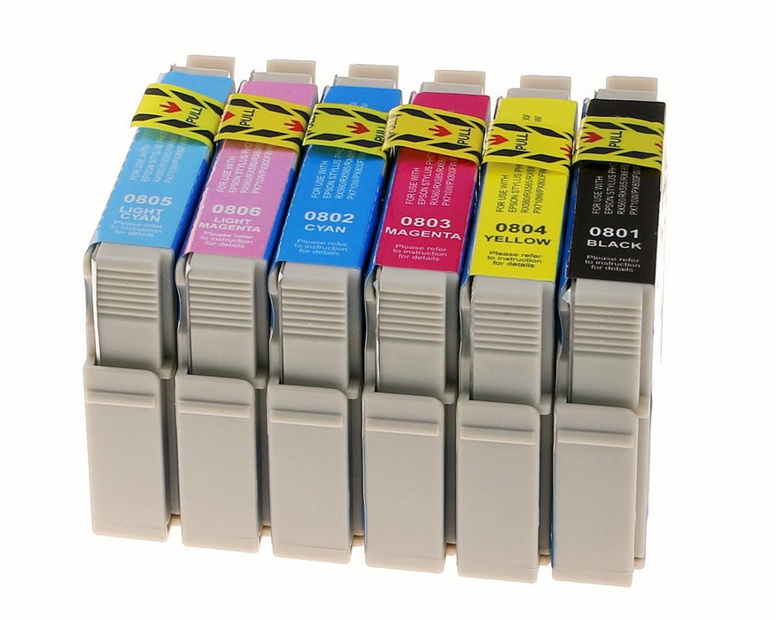 EAN 6939385904686 - G&G 70346 cartucho de tinta 6 pieza(s) Compatible Negro, Cian, Amarillo, Magenta, Fotos cian, Foto magent imagen 2