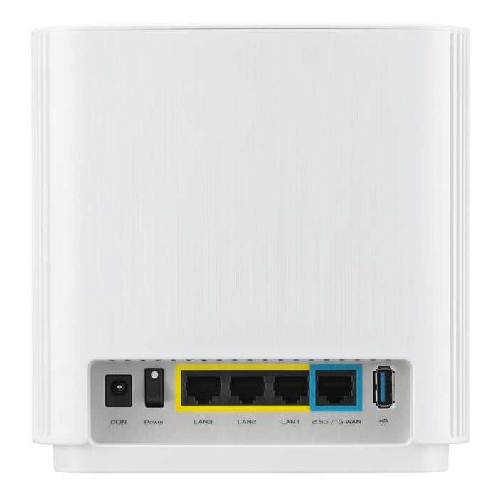 EAN 4711081471394 - ASUS ZenWiFi AX (XT9) AX7800 2er Set Weiß Tribanda (2,4 GHz/5 GHz/5 GHz) Wi-Fi 6 (802.11ax) Blanco 4 Inte imagen 2