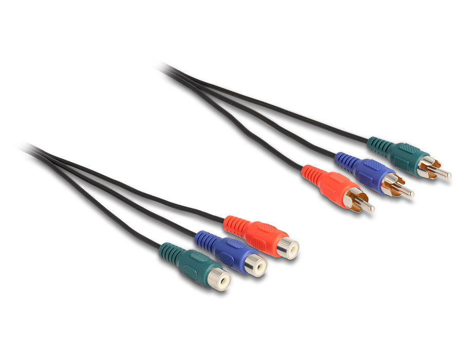 EAN 4043619853908 - DeLOCK 85390 componente ( YPbPr) cable de vídeo Negro imagen 1