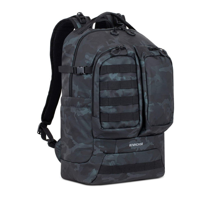 EAN 4260403578124 - Rivacase Sherwood mochila Mochila de senderismo Camuflaje, Marina Poliéster, Poliuretano imagen 1