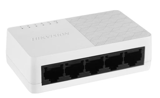 EAN 6942160435541 - Hikvision DS-3E0105D-O switch Fast Ethernet (10/100) Negro, Blanco imagen 1