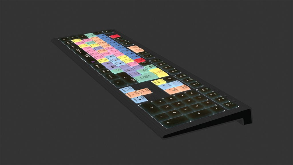 EAN 5707795018764 - Logickeyboard Adobe Premiere Pro CC Astra 2 teclado Universal USB QWERTZ Alemán Gris imagen 3
