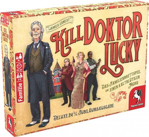 EAN 4250231731594 - Pegasus Kill Doktor Lucky Juego de mesa Detective imagen 1
