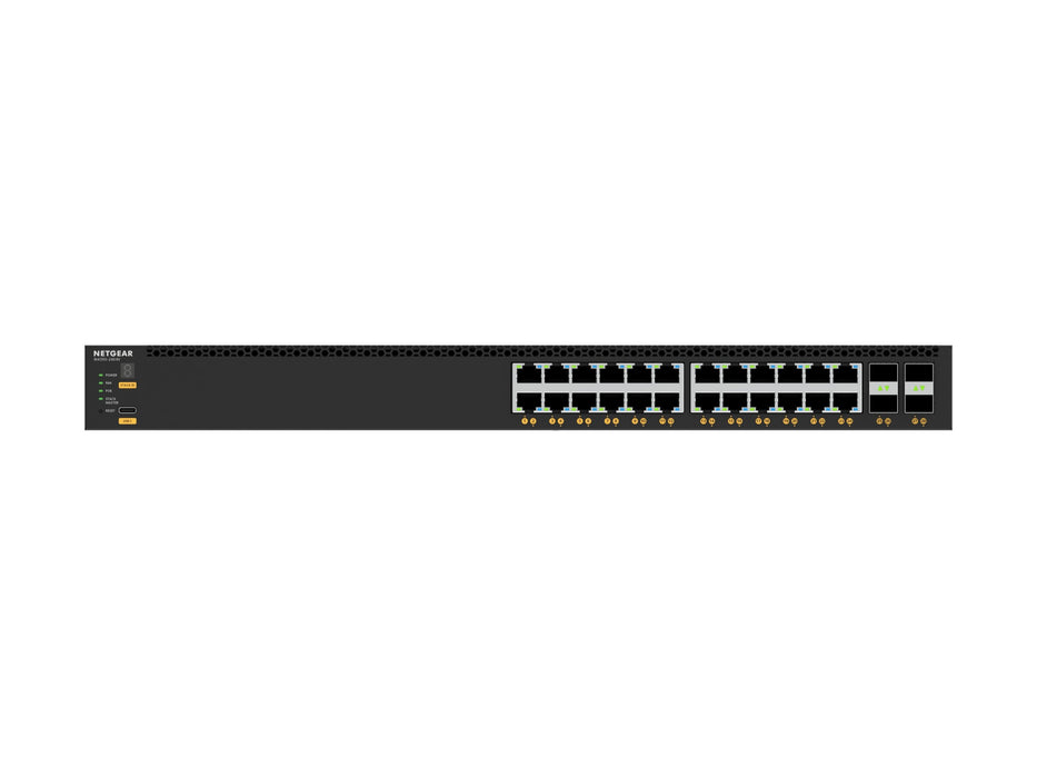 EAN 0606449161427 - NETGEAR M4350-24X4V Gestionado L3 10G Ethernet (100/1000/10000) Energía sobre Ethernet (PoE) 1U Negro imagen 4