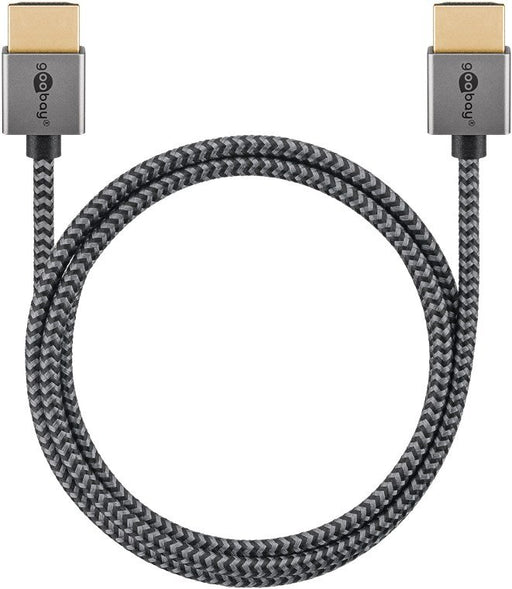 EAN 4040849757570 - Goobay 75757 cable HDMI 1 m HDMI tipo A (Estándar) Gris imagen 1