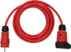 EAN 4007123687800 - Brennenstuhl 9161050210 base múltiple 5 m 1 salidas AC Exterior Negro, Rojo imagen 1