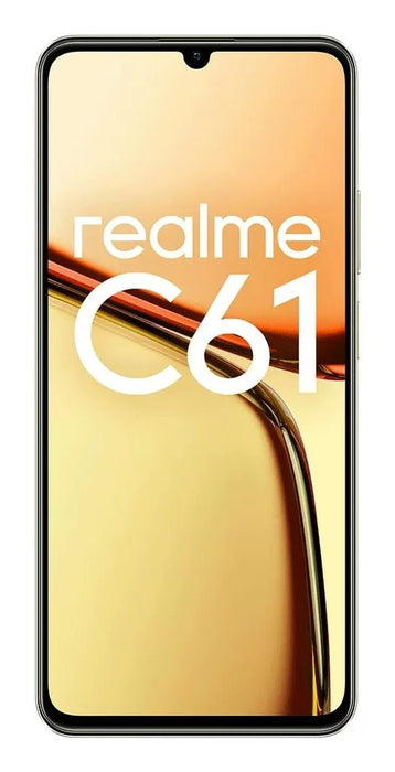 EAN 8056735027227 - realme C61 17,1 cm (6.74") SIM doble Android 14 4G USB Tipo C 6 GB 128 GB 5000 mAh Oro imagen 2