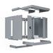 EAN 4049759323004 - EFB Elektronik WGX-1206GR.G1 armario rack 12U Bastidor de pared Gris imagen 3